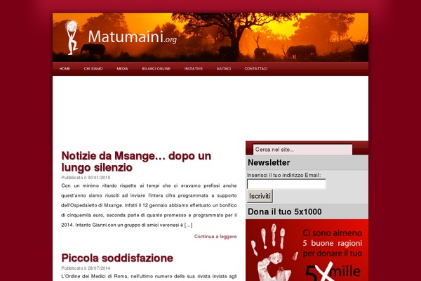 matumaini.org site used Matumaini_beta