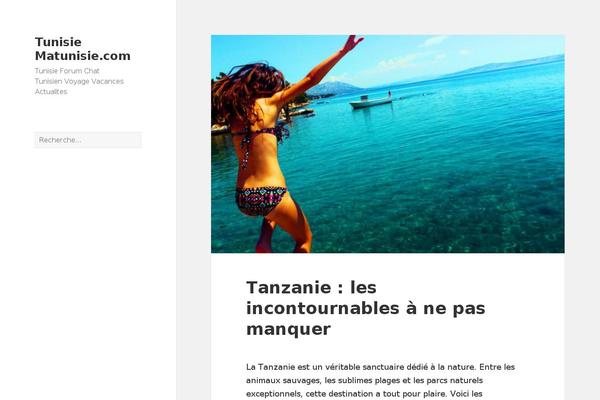 Twenty Twenty-One theme site design template sample