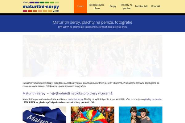 maturitni-serpy.com site used Serpy