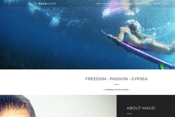 Photography theme site design template sample