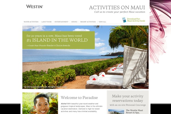 mauiactivityplanner.com site used Mauiactvty