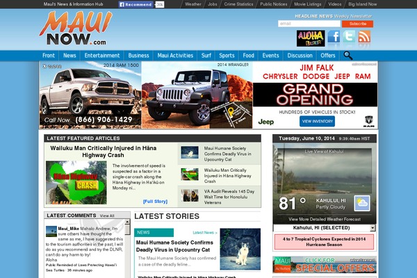 mauinow.com site used Mauinow2023