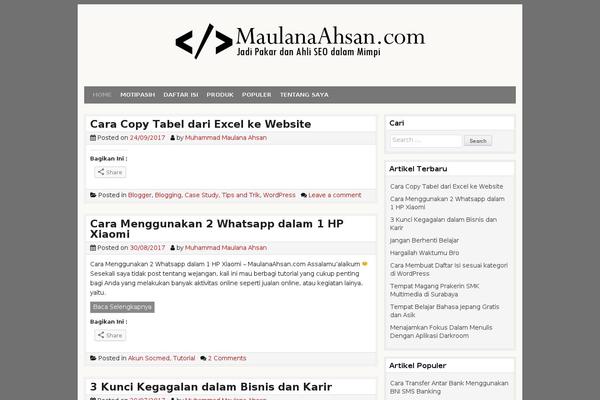 maulanaahsan.com site used News-fse