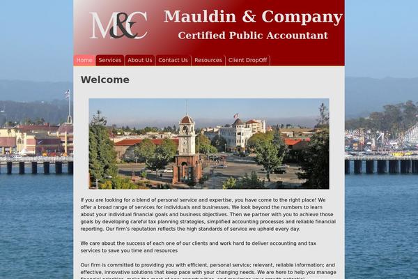 mauldincocpa.com site used Mauldin-c