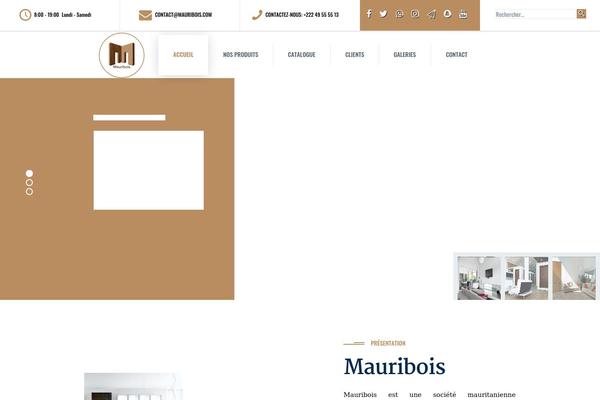 mauribois.com site used Chrimson