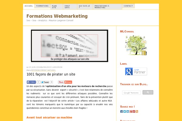 Site using Monarch plugin