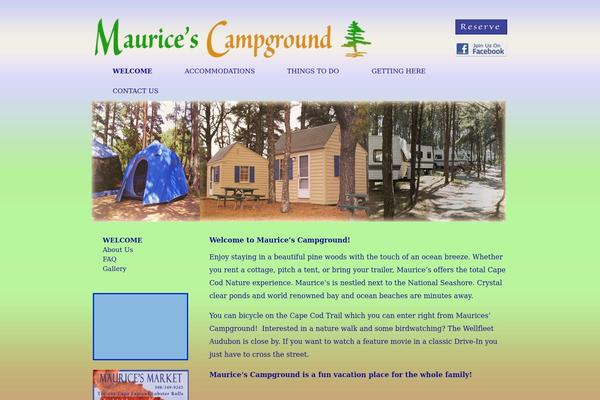 mauricescampground.com site used Maurices