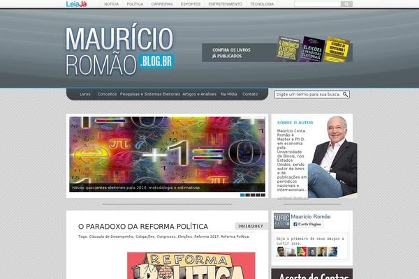 mauricioromao.blog.br site used Mauricio_romao