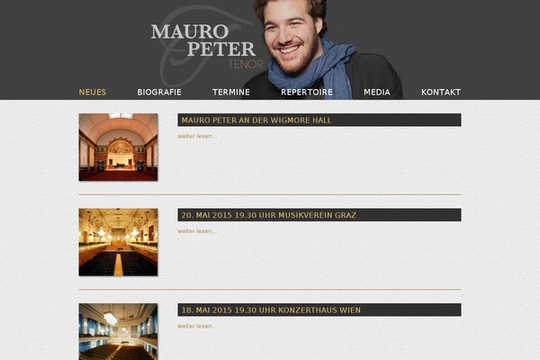 mauropeter.com site used Mauro