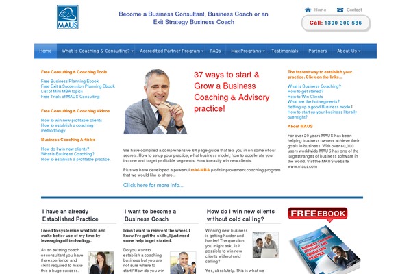 mauscoaching.com.au site used Headway-2013-545