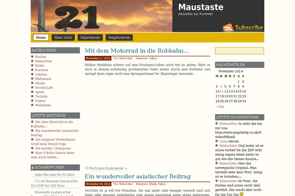 maustaste.de site used Prosumer-10-de