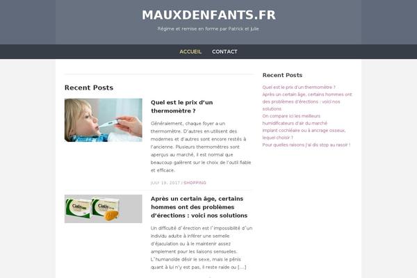 mauxdenfants.fr site used Campus