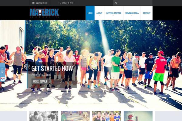 maverickcrossfit.com site used Maverickcf