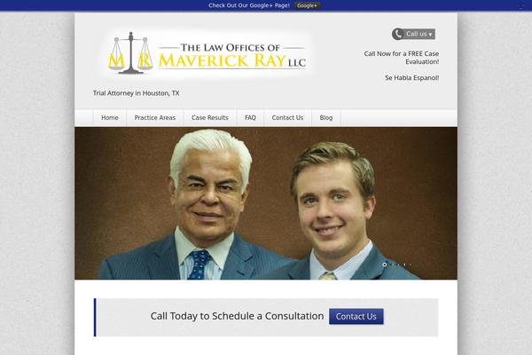 maverickraylaw.com site used Popsite