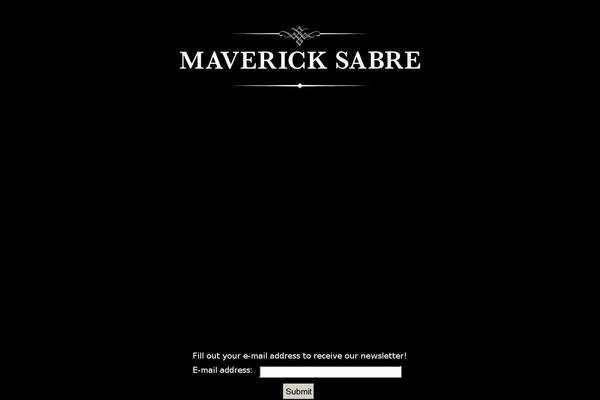 mavericksabre.com site used Mavericksabre