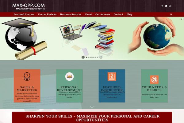 max-opp.com site used Maxopp
