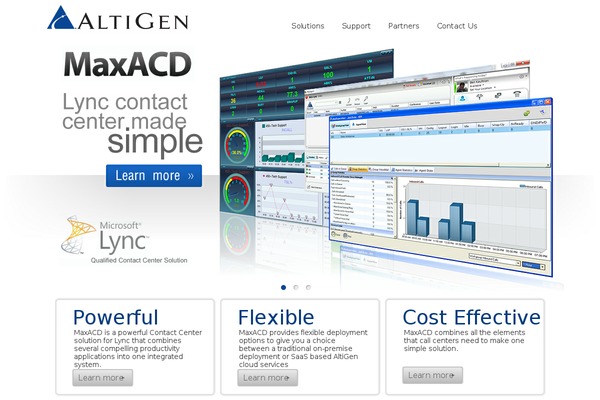 maxacd.com site used Altigen