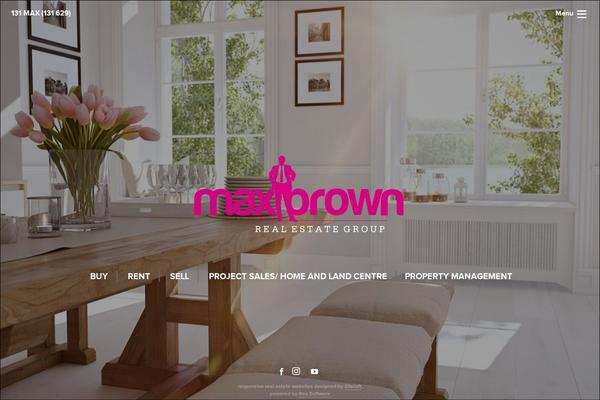 maxbrown.com.au site used Elvina