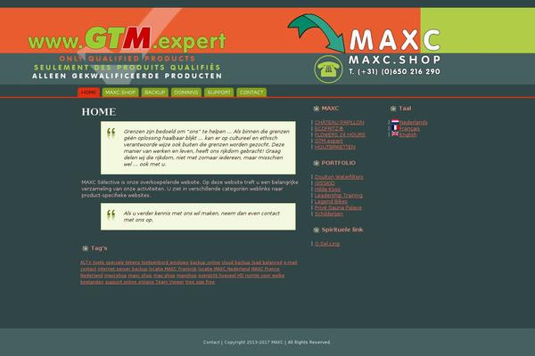 maxc.fr site used Maxc16