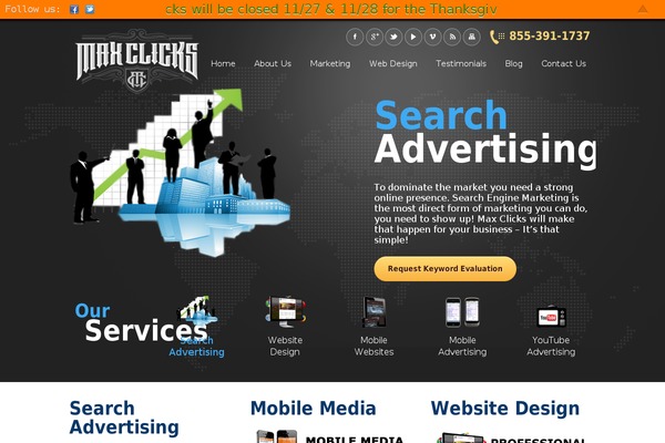 maxclicksonline.com site used Doover