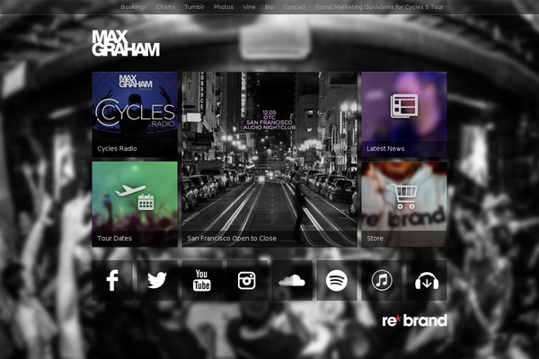 maxgraham.com site used Maxgraham