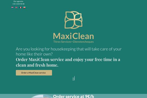maxiclean.be site used Maxiclean-group