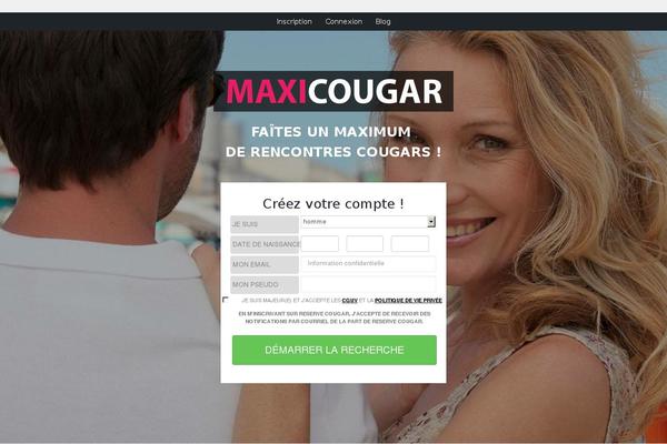 maxicougar.com site used Cougar
