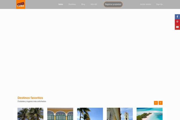 Wprentals theme site design template sample