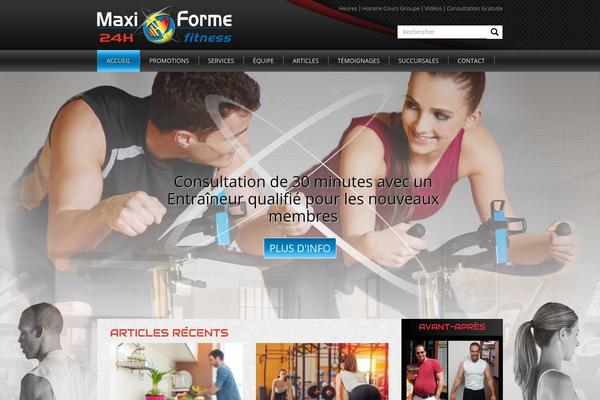maxiforme.com site used Maxi-forme-fitness