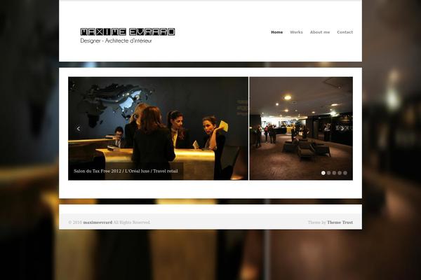 Uber theme site design template sample