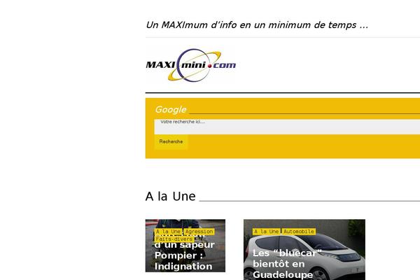 maximini.com site used King-news
