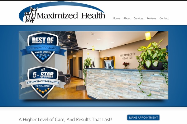 maximizedhealth.net site used Chiropractic