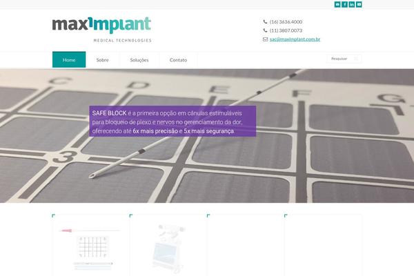 maximplant.com.br site used Maximplant