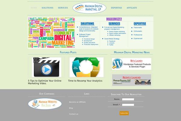 maximum-digital.com site used Business-services