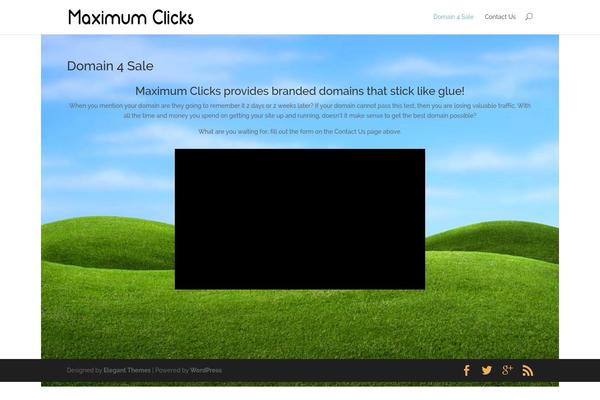 Divi theme site design template sample