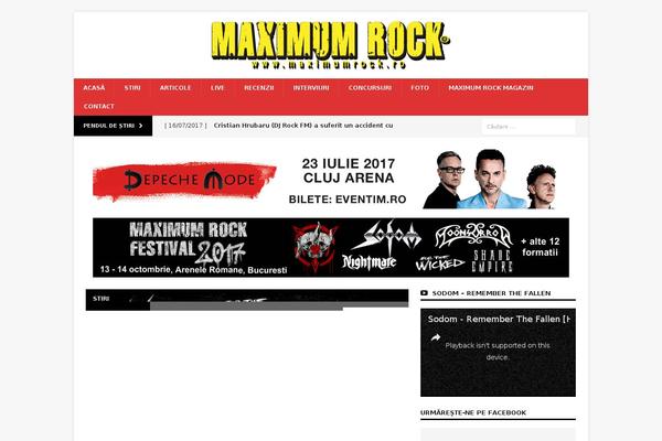 maximumrock.ro site used MH Magazine