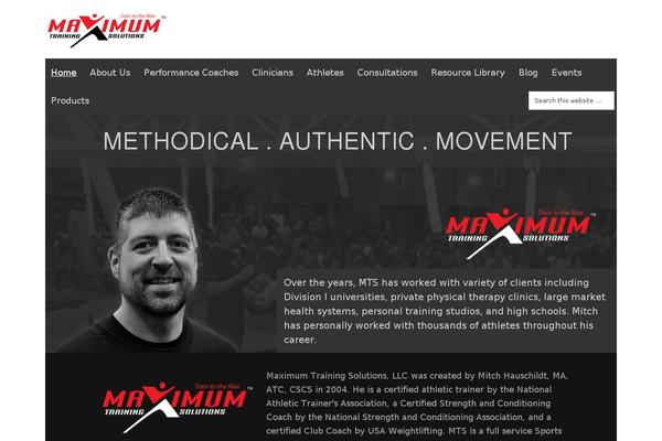 maximumtrainingsolutions.com site used Maximumts