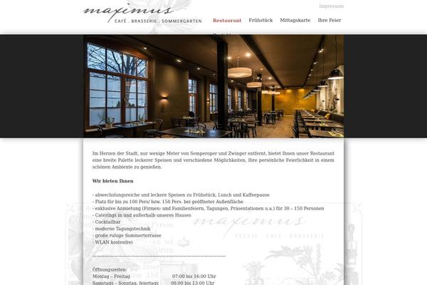 maximus-dresden.de site used Pressecafe2