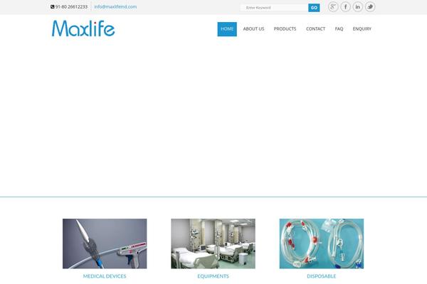 maxlifeind.com site used Astra