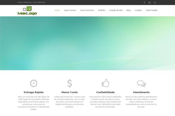 Converio theme site design template sample