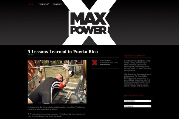 maxpowernow.com site used Maxpower