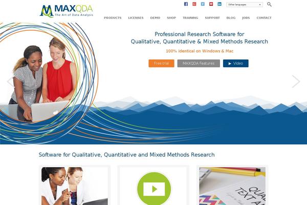 Max theme site design template sample