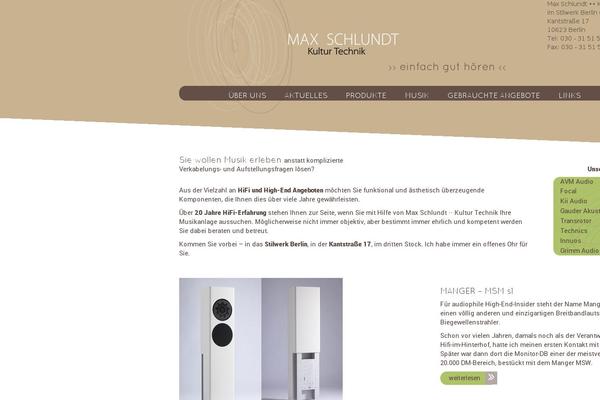 maxschlundt.de site used Adocom-pages