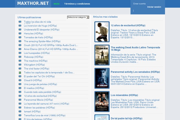 maxthor.net site used Jbmovie