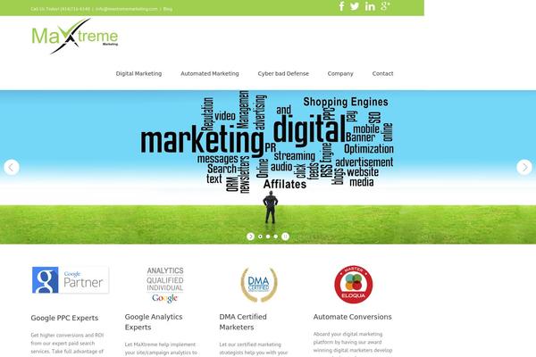Avada theme site design template sample