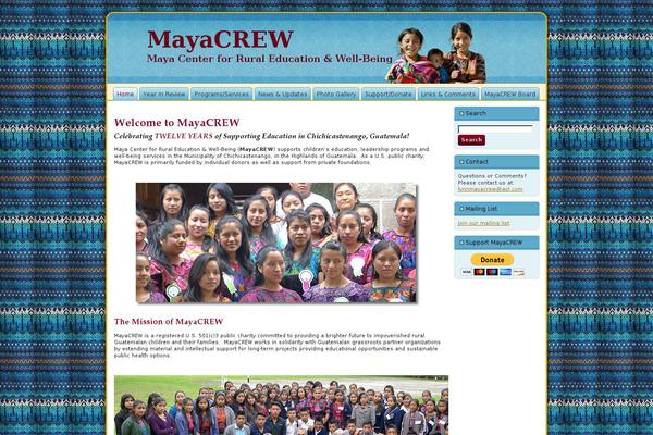 mayacrew.org site used Mayacrew
