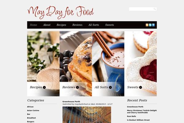 maydayforfood.com site used Theme1135