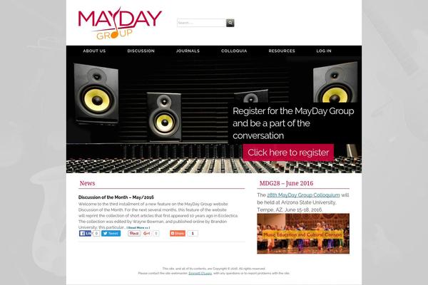 maydaygroup.org site used Mayday