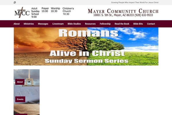 mayercommunitychurch.com site used Exodus