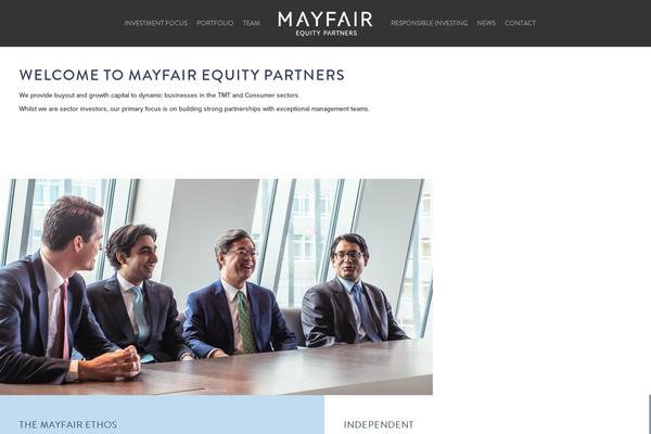 mayfairequity.com site used Pixeldot